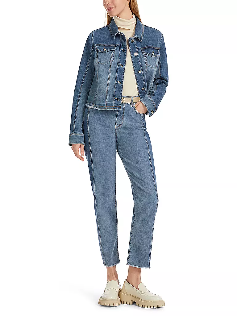 MARCCAIN Jeansjacke sale blau Casual-Look